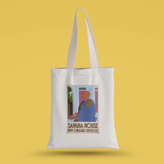 Sangha House Canvas Tote Bag