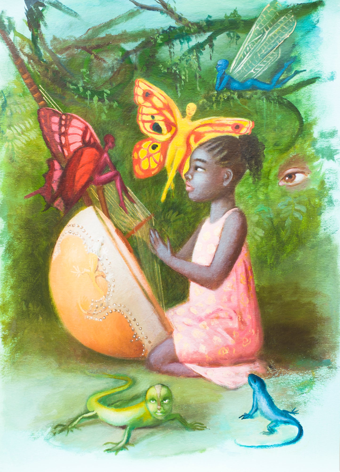 Fatou and the Kora Art Print Page Twelve