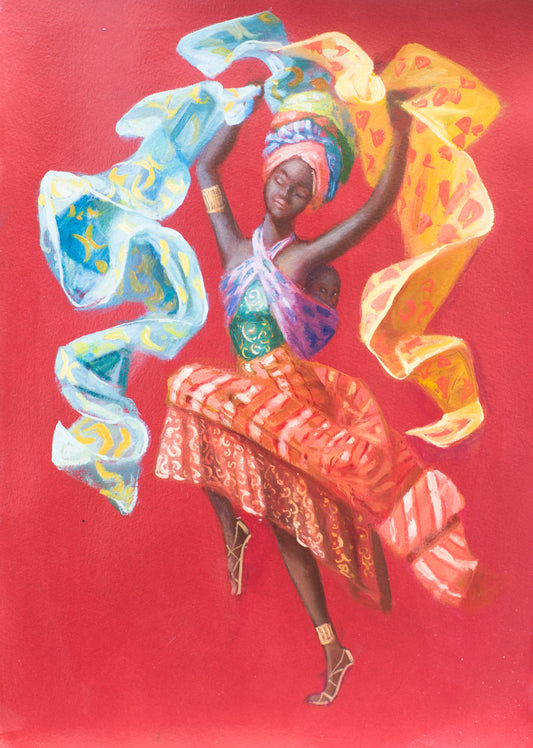 Fatou and the Kora Art Print Page Sixteen